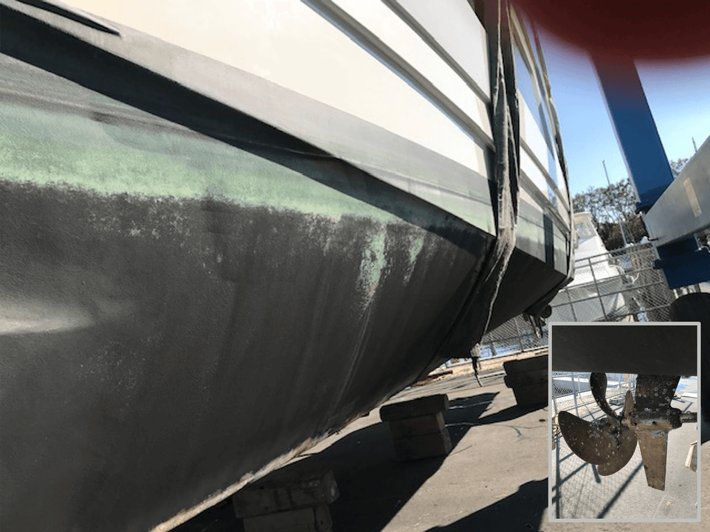 Aquila Power Catamaran's and Prop Testimony on the effectiveness of CleanAHull Ultrasonic Antifouling System.